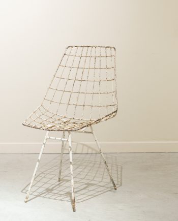 Silla vintage en hierro