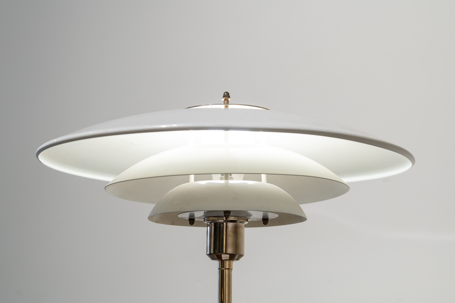 Lámpara de sobremesa danesa Mid Century