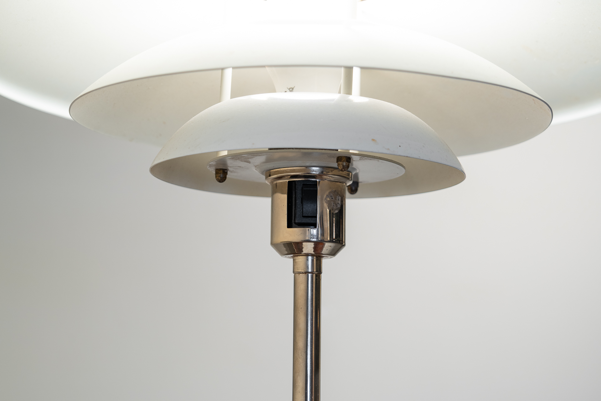 Lámpara de sobremesa danesa Mid Century