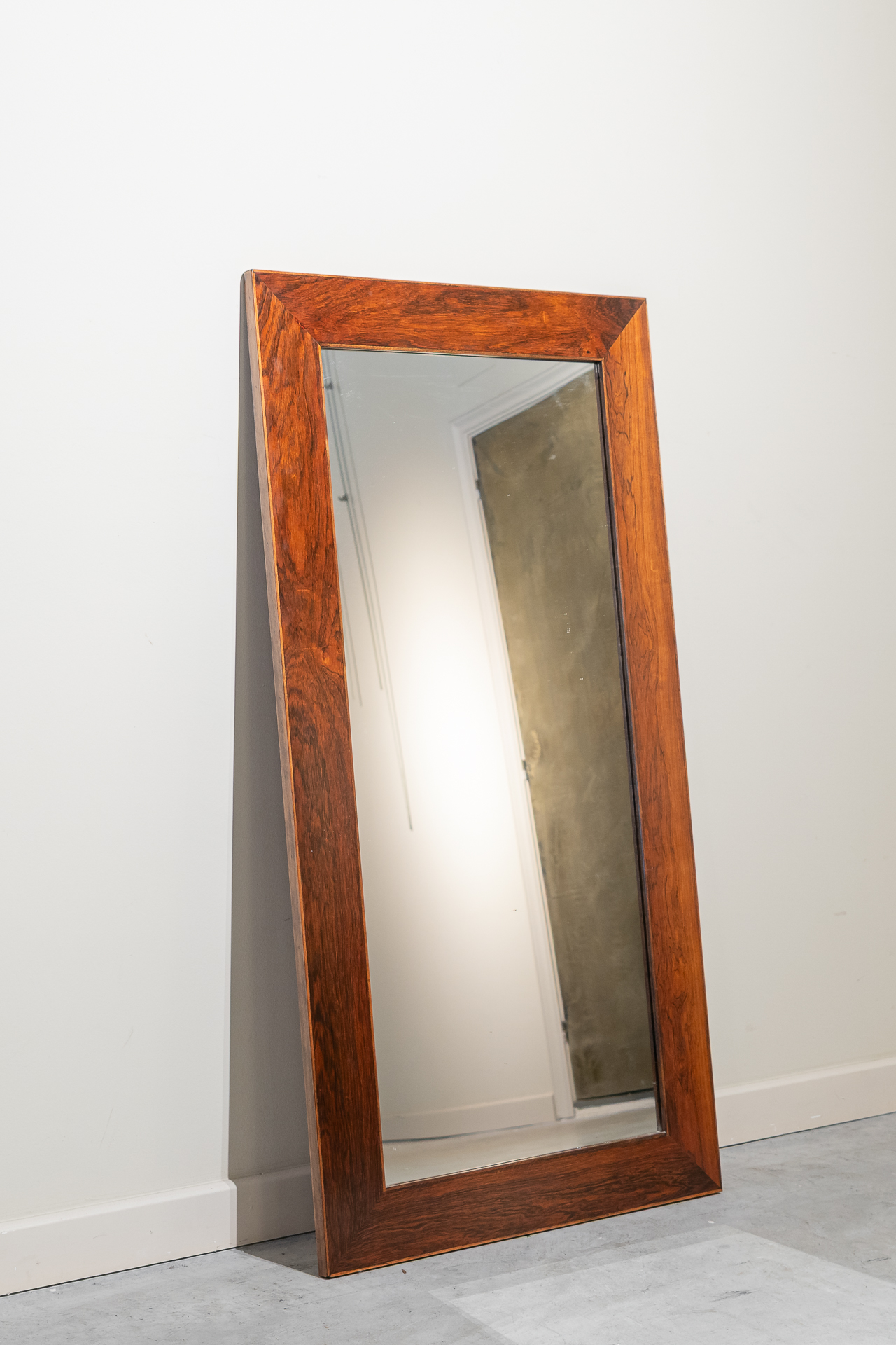 Espejo danés Mid-Century rectangular, 1960