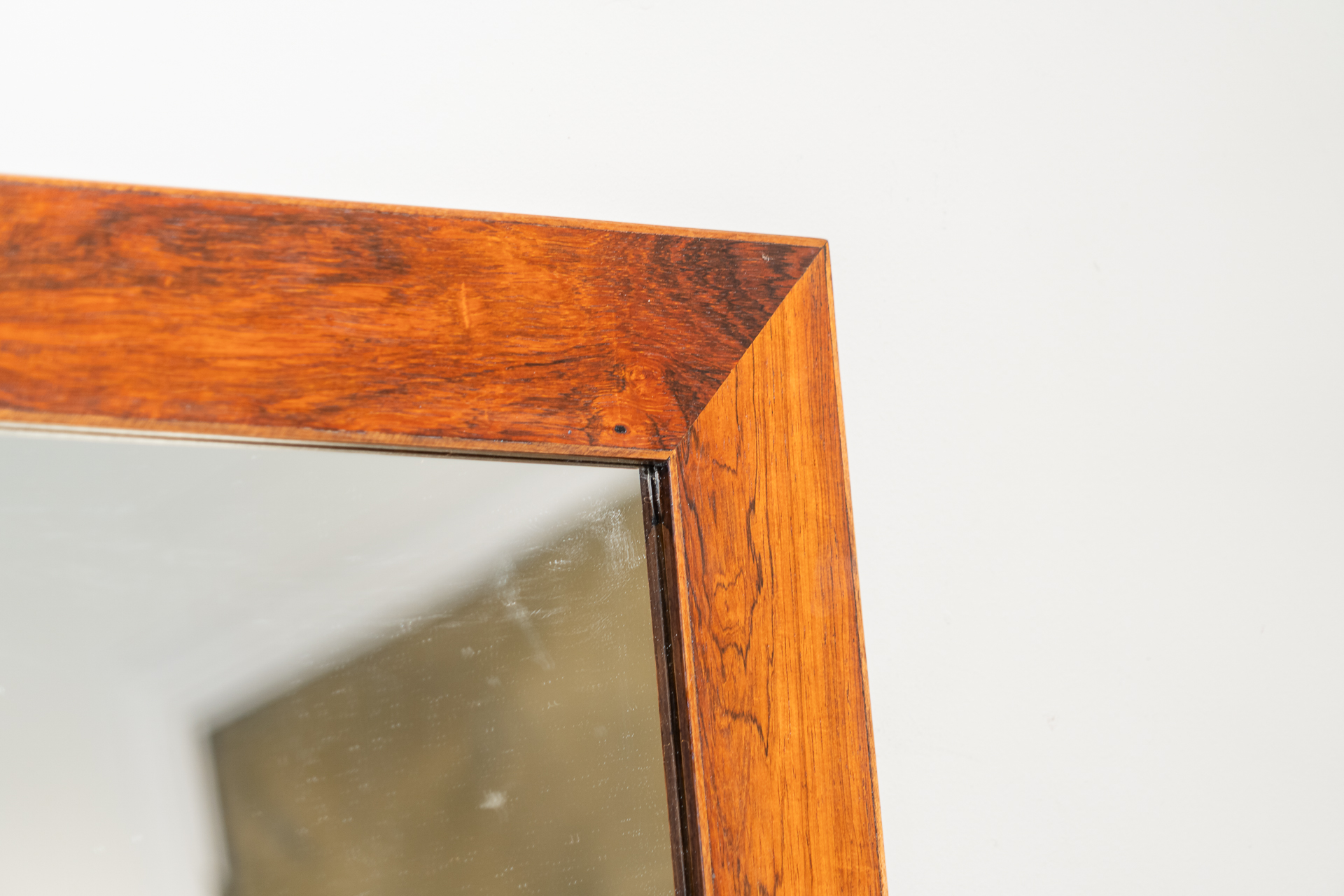 Espejo danés Mid-Century rectangular, 1960