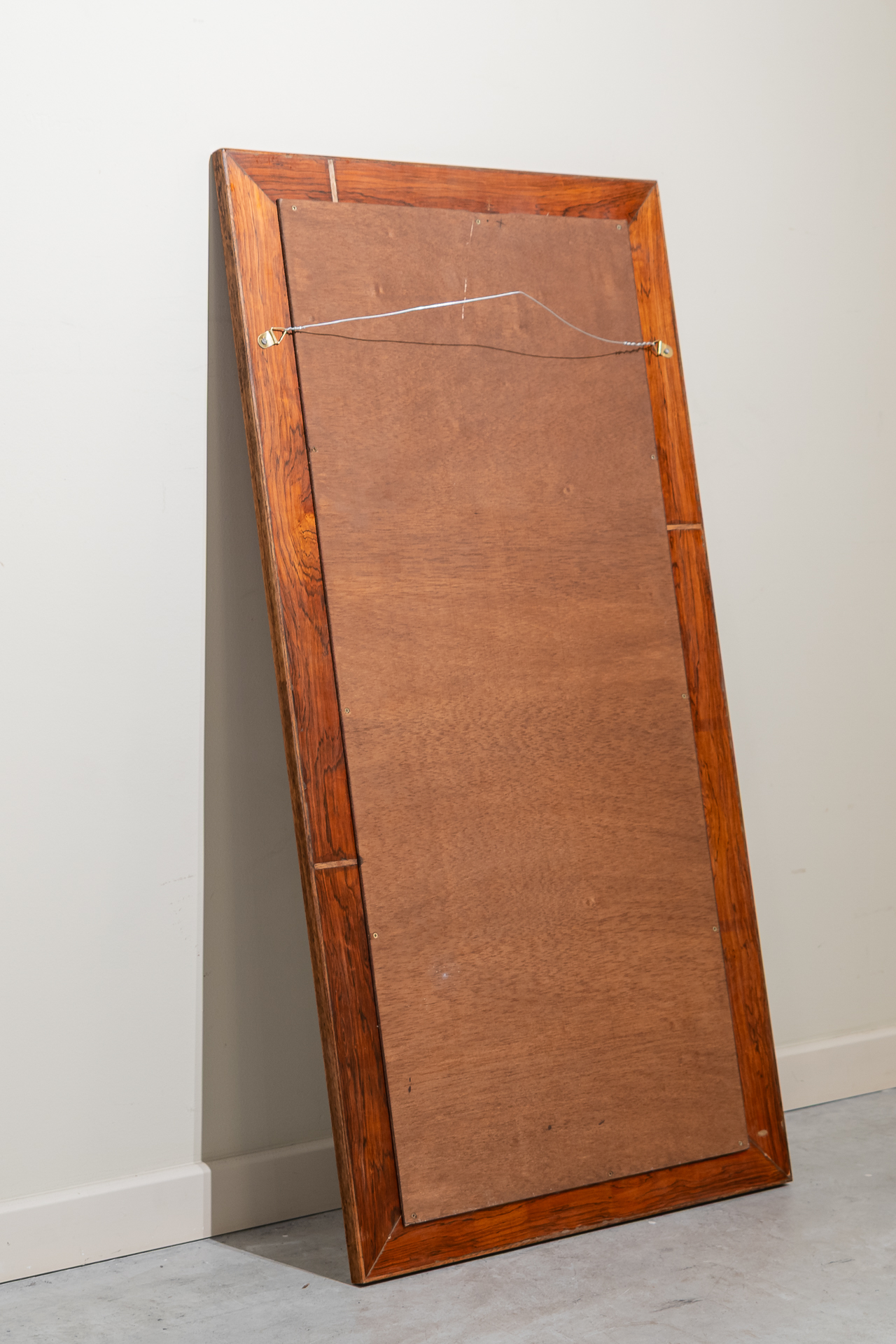 Espejo danés Mid-Century rectangular, 1960